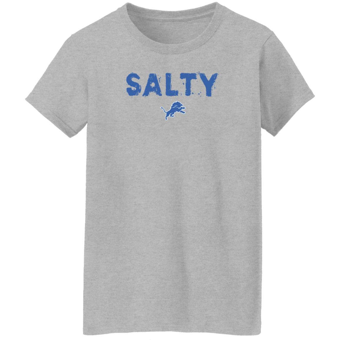 Jared Goff Wearing Salty Long Sleeve T Shirt Detroit Lions Salty Shirt Evan Fox Jared Goff Wearing Salty Long Sleeve T Shirt Detroit Lions Salty Shirt Evan Fox