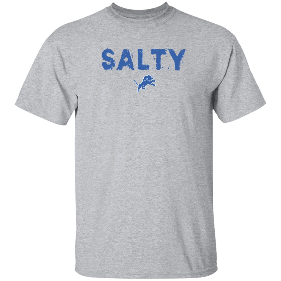 Jared Goff Wearing Salty Long Sleeve T Shirt Detroit Lions Salty Shirt Evan Fox Jared Goff Wearing Salty Long Sleeve T Shirt Detroit Lions Salty Shirt Evan Fox