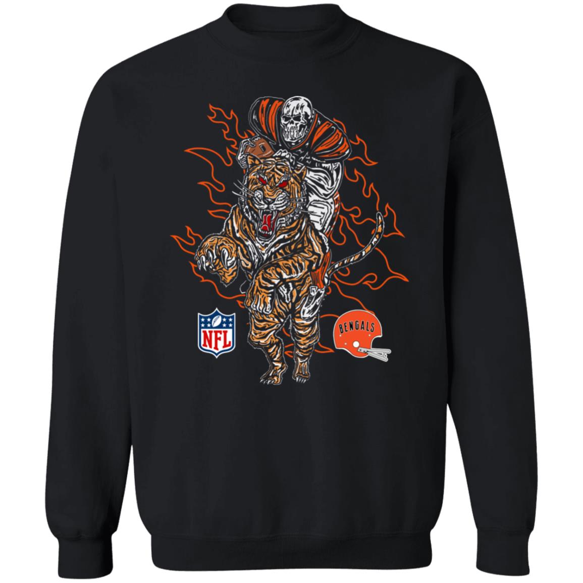 Cincinnati Bengals Mitchell & Ness X Warren Lotas Shirt Cincinnati Bengals Mitchell & Ness X Warren Lotas Shirt